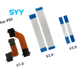 SYY gauche droite L1 L2 R1 R2 bouton câble flexible pour <span class=keywords><strong>Playstation</strong></span> <span class=keywords><strong>5</strong></span> PS5 contrôleur V1.0 V2.0 V3.0 <span class=keywords><strong>L</strong></span> R pièce de réparation - Product Image 1