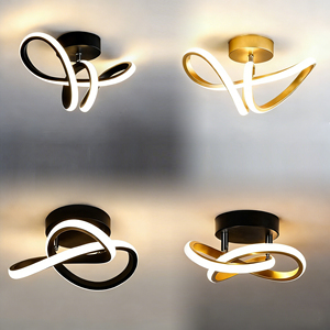Lampada da Soffitto <span class=keywords><strong>LED</strong></span> Stile Nordico, Lampadario in Acrilico, Illuminazione Decorativa per Casa, Corridoio, Balcone, Ingresso - Product Image 3