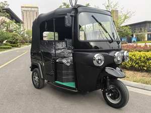 Triciclo Táxi de Corpo Fechado 200cc Fabricado na China |   Carro Dudu Híbrido Elétrico-Gás de Alta Potência com Sidecar (CKD/SKD Disponível) - Product Image 4