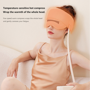Masseur électrique personnalisé pour la <span class=keywords><strong>tête</strong></span>, <span class=keywords><strong>appareil</strong></span> de compression thermique à airbag pour soulager les maux de <span class=keywords><strong>tête</strong></span>/migraines, relaxation, masseur pour la <span class=keywords><strong>tête</strong></span> et les yeux - Product Image 2