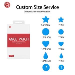 12 Pcs Transparent Silicone Hydrocolloid Acne <strong>Patches</strong> <strong>for</strong> Face &amp; Skin CE Certified Acne Treatment - Product Image 3