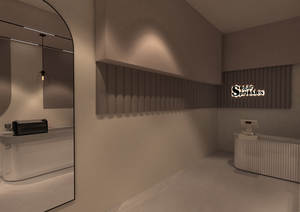 Boutique de confiserie haut de gamme Retron, design d'espace complet, comptoirs personnalisés, éclairage LED hygiénique, chocolat écologique - Product Image 5