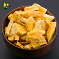 Gouden Leverancier's Zoete Smaak Gedroogde Mango Chips Gezonde Suikervrije Brokjes Gedroogd Fruit Snacks Bulk Vacuüm Verpakt FD Drogen