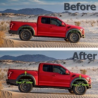 Kit de Suspensión 4x4 para GMC Silverado Sierra 2007-2018, Kit de Nivelación Ajustable de 1"-2", Abrazaderas de Bajada para Silverado
