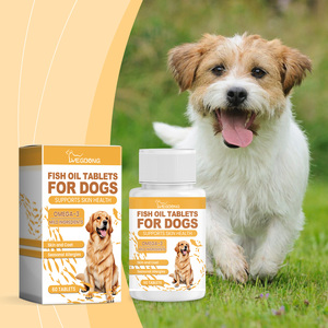 Gélules d'huile de poisson Oméga 3 pour chiens et chats – Soin de la peau, du pelage, du cœur et de la vision – Multivitamines en vrac – Gélules d'huile de poisson Oméga 3 pour chiens et chats - Product Image 2