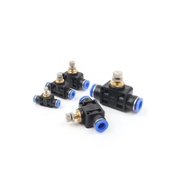 SA-4 pneumatique papillon des gaz contrôle de vitesse tuyau rapide Tube raccord d'eau raccords pneumatiques ajuster