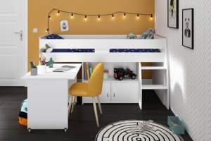 Chambre d'enfant cabine <span class=keywords><strong>lit</strong></span> middleeper loft <span class=keywords><strong>avec</strong></span> <span class=keywords><strong>bureau</strong></span> Fabriqué en Chine pour la vente au détail et pour l'exportation - Product Image 4