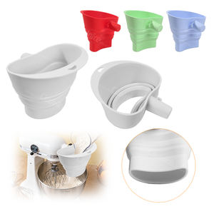 Embudo de Silicona para Harina para Batidora <span class=keywords><strong>KitchenAid</strong></span> KSM150, Accesorio para Preparación de Repostería, Accesorios para Batidora, Disponible en Existencia, Logotipo Personalizado - Product Image 1