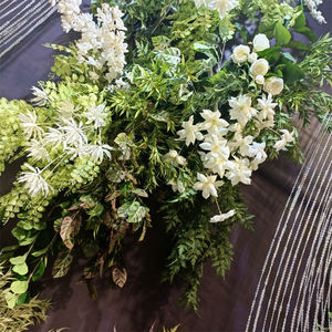 Nouvelle branche de feuille artificielle Faux <span class=keywords><strong>Monstera</strong></span> <span class=keywords><strong>plante</strong></span> feuilles longue tige vraie touche <span class=keywords><strong>plante</strong></span> panachée <span class=keywords><strong>Monstera</strong></span> pour la maison mariage bricolage décor - Product Image 3
