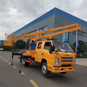 Plataforma Elevatoria Personalizada a Buen Precio 17m Plataforma Elevadora Aérea Diesel Camión de Trabajo <span class=keywords><strong>con</strong></span> Cesta de Trabajo Grande A LA Venta - Product Image 6