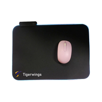 Tapis de souris Gaming géant, imprimé personnalisé, Texture élégante, avec bord bombré, pour ordinateur portable, commerce, LED RGB
