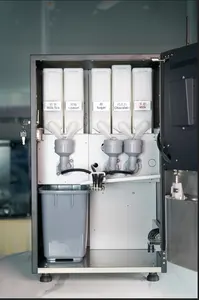 آلة توزيع شوكولاتة ساخنة وقهوة تجارية معدات صنع القهوة