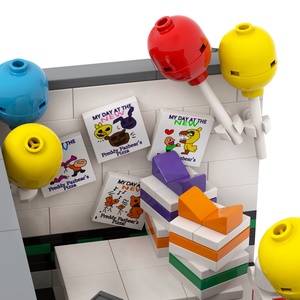 MOC1473 FNAF Mitternachts bär 2 Rechter Raum ohne Action figuren Bausteine Sets Ziegel Freund Spielzeug 5 Nächte bei Freddy - Product Image 4