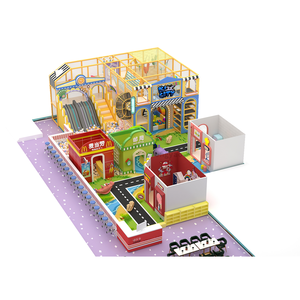 2025 Children <b>Indoor</b> Playground LED Light <b>Slides</b> Spider Tower Roller <b>Slide</b> Ball Pit Trumpet <b>Slide</b> Ninja Warrior Sandbox School - Product Image 3