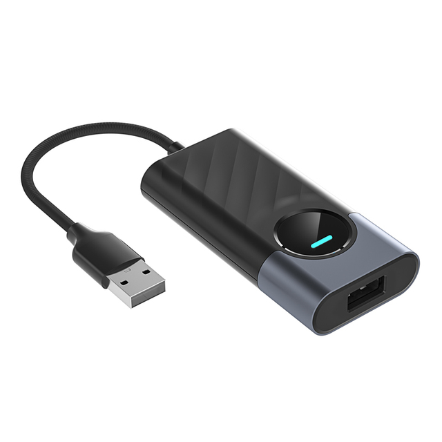 OEM Wireless CarPlay & Android Auto 2-in-1 Adapter Dongle with 4+32G RAM/ROM Bluetooth 5.4 Portable USB