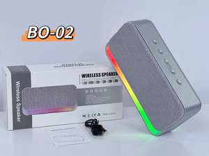 <span class=keywords><strong>BO</strong></span> - 02 altoparlante Bluetooth senza fili, luce ambientale colorata, Subwoofer portatile - Product Image 2