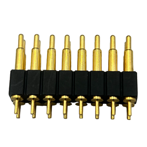 Connettore a perno SMT Pogo placcato in oro ad alta precisione con saldatura personalizzata connettore a molla pastella maschio Pogo <span class=keywords><strong>Pin</strong></span> - Product Image 2