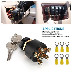 Marine đánh lử<span class=keywords><strong>a</strong></span> khởi động chính chuyển đổi cho Johnson Evinrude đẩy để Choke inboard phí<span class=keywords><strong>a</strong></span> ngoài, thuyền đánh lử<span class=keywords><strong>a</strong></span> chuyển đổi quay với 2 phím - Product Image 6