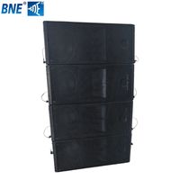 BNE Line Array LA210, enceinte professionnelle à deux voies, double 10 pouces, 4/8 ohms, pleine gamme, 700W, pour extérieur/intérieur, enceinte de scène, coque en bois/métal