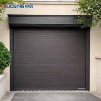 Volet roulant en aluminium perforé 77 mm pour éclairage, ventilation, vitrine, porte de garage, fenêtre de magasin