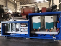 ZHENHUA 650ton grande machine de moulage par injection en plastique à deux plateaux pour meubles de salle à manger