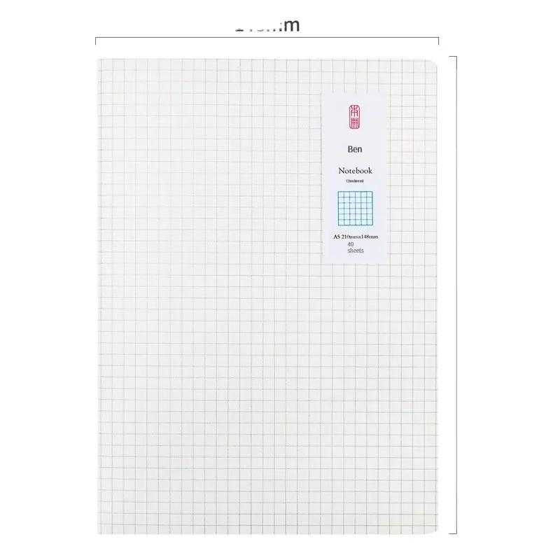 Deli DPB540 notebook B5 notepad A5 horizontal line square high quality