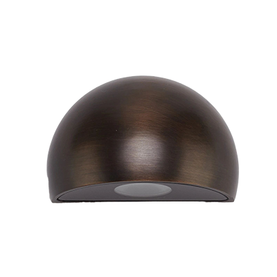 Outdoor IP65 Antique Brass 1.5W Dimmable AC/DC12V Mini LED Wall Light with ETL certificate