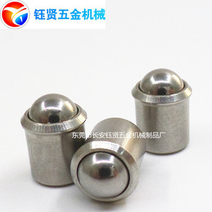Yixian Hardware Machinery Spring-Loaded Stainless Steel Locating <b>Screws</b> 5*6 Cylindrical Head Metric Polished - Product Image 3