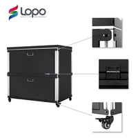 Printpro Table S Banc de travail de stockage d'atelier Armoires de rangement Table de support au sol pour imprimantes DTF et machines de presse à chaud