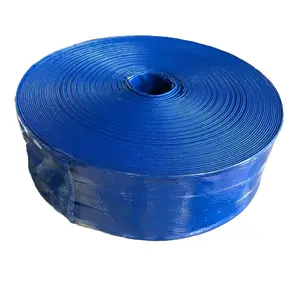 Wholesale Factory PVC Layflat Garden Hose Pipe Custom-made Inch PVC Irrigation Water Discharge