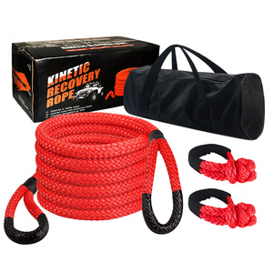 <span class=keywords><strong>Corde</strong></span> de remorquage de récupération de <span class=keywords><strong>traction</strong></span> cinétique de <span class=keywords><strong>voiture</strong></span> tout-terrain imperméable tressé en gros de haute qualité - Product Image 4