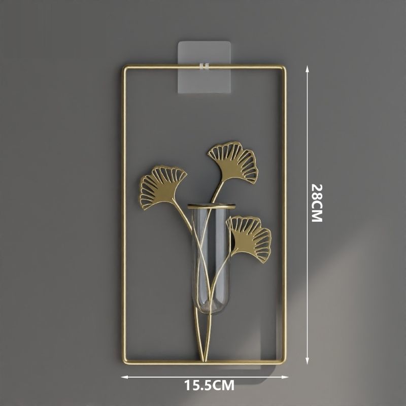 Feuille de ginkgo creuse sans fleurs sans fleur