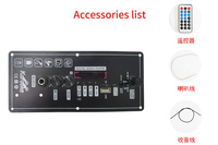 Fabriqué en Chine Rechargeable 3.7V 5V Carte d'insertion stéréo Écran d'affichage Amplificateur de puissance Bluetooth numérique 5.3 Audio pour un usage domestique