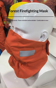 Máscara Facial para Bomberos Forestales, Protector de Cuello de Aramida Ignífuga, Capucha Resistente al Humo y Altas Temperaturas, Máscara Respiratoria para Incendios Forestales - Product Image 3