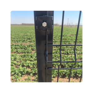 Hàn hàng rào an ninh 3D với tăng cường gấp bột tráng 6 feet chiều cao dễ dàng lắp ráp cho nhà & trang trại hàng rào - Product Image 5