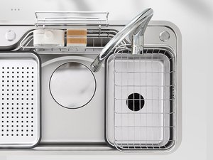 Évier de cuisine japonais en acier inoxydable 304, grand modèle, à cuve unique, épaissi et robuste - Product Image 2