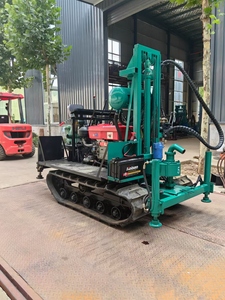 Máquina de Perfuração Rotativa Montada em Esteira de Alta Eficiência com Motor Hidráulico para Perfuração de Poços Equipamento Agrícola à Venda - Product Image 6