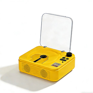Reproductor de CD Portátil Retro de Escritorio, Sistema de Audio HIFI con Sonido BT USB MP3, Altavoz de Escritorio para el Hogar, Dormitorio, Estudio, Regalo - Product Image 1