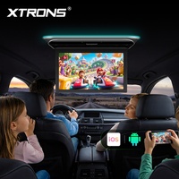 Monitor de Techo para Auto XTRONS de 15.6 Pulgadas, 1920x1080 IPS, Pantalla Táctil Abatible, Android, con Sonido Superior y Entrada HD, Reproducción de Video 4K
