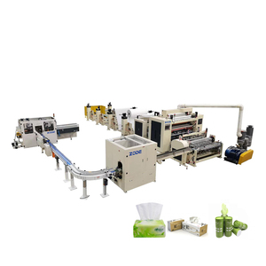 Máy Sản Xuất 1000 Tờ/Phút Chất Lượng Cao N/V/Z Giá Máy Làm Khăn Giấy Mặt Gấp Được - Product Image 1