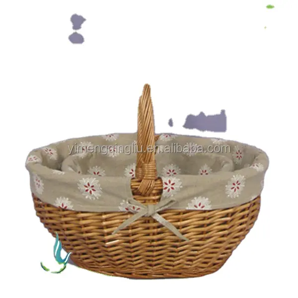 Beliebte Werbe Wicker Craft Multifunktion ale Wicker Shopping Picknick korb