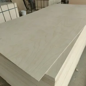 High quality 3mm to 30mm baltic Birch plywood sheet 4x8 E0/E1/E2 full birch plywood from manufacturer for furniture decoration