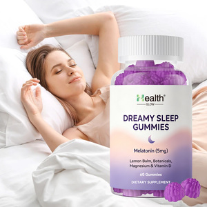 Gomitas para Dormir, Fabricante de Suplementos de Marca Privada OEM, Glicinato de Magnesio, L-Teanina, Apoyo para la Relajación, Gomitas de Melatonina a Granel - Product Image 1