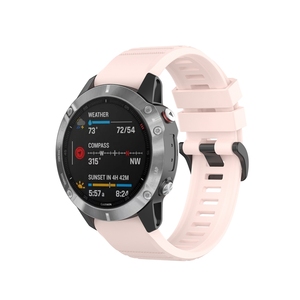 Correa de Repuesto de Acero Inoxidable 304 de Liberación Rápida de 22 mm para Garmin <span class=keywords><strong>Fenix</strong></span> <span class=keywords><strong>6</strong></span> 6X, Correa de Silicona de 26 mm, Cómoda y Suave (13 - Product Image 6