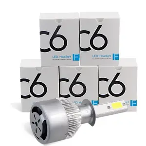 C6ไฟ LED อัตโนมัติ36W H11ไฟหน้า H7 H4 C6 36W