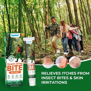 Crème anti-moustiques à base de plantes en gros, soulagement des démangeaisons cutanées, crème répulsive contre les insectes à base de plantes - Product Image 3