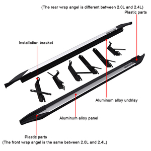 Estribo Lateral de Alta Calidad para Toyota <span class=keywords><strong>Rav4</strong></span> 2009 a 2023 - Product Image 3