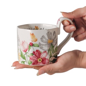 NEWELL vente en gros divers modèles de promotion pas cher tasse en céramique classique eau chaude tasse à café en porcelaine avec poignée Moscow Mule - Product Image 6