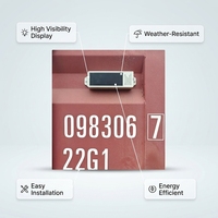 Localisateur GPS de conteneur à énergie solaire haute précision, multi-capteurs, qualité industrielle, suivi de cargaison toutes conditions météorologiques, itinérance mondiale