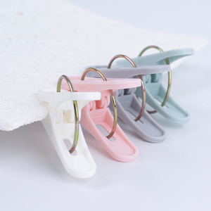 <span class=keywords><strong>Épingle</strong></span>s en plastique quatre couleurs pour vêtements <span class=keywords><strong>Petite</strong></span> pince pour vêtements Séchage des sous-vêtements Tissu Couleurs mélangées avec sacs - Product Image 6